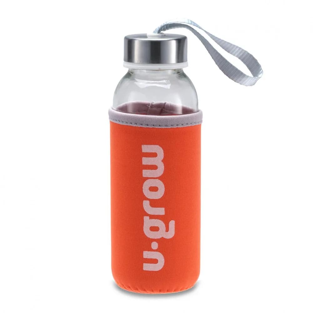Sticla 300ml cu husa termoizolanta, orange, U-Grow