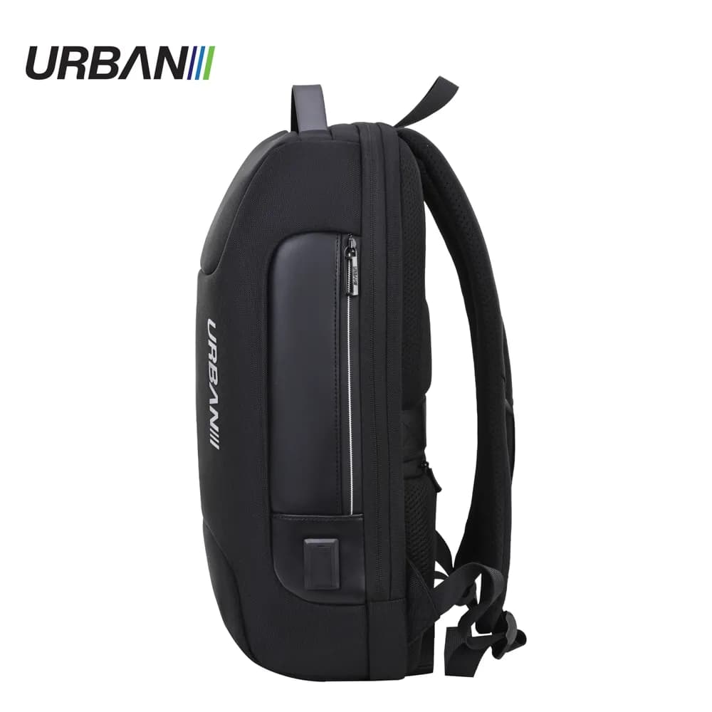Ghiozdan compartiment laptop, URBAN BULLET, 46x35x15 cm - OFFISHOP — miniatură