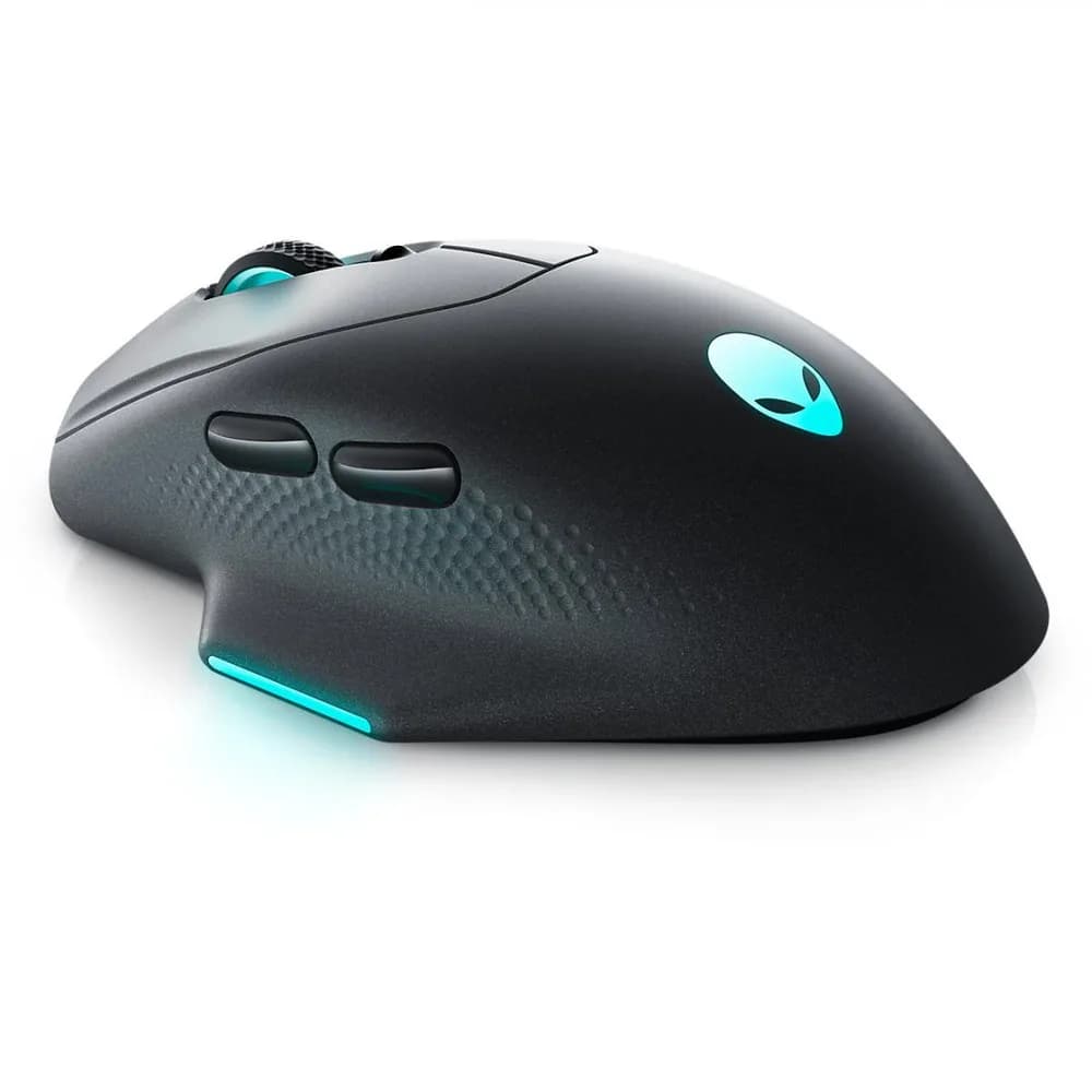 Mouse Gaming Wireless DELL AW620M, 26000 dpi, Negru — miniatură