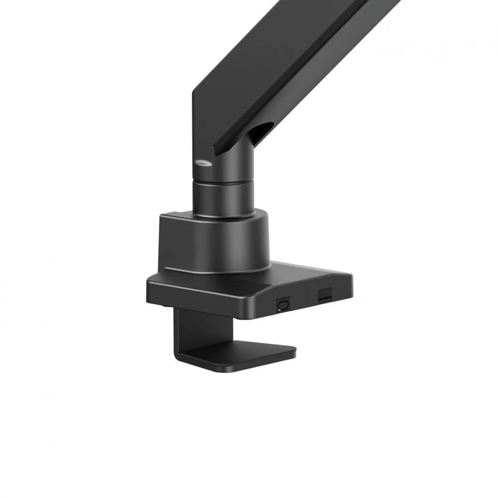 Suport monitor Serioux MM80-C012, compatibilitate dimensiune ecran 17"-57", arc cu gaz, greutate maximă suportata: (per ecran): 2~27 kg, greutate maximă suportata pentru ecran curbat (per ecran): 1 ~ 22 kg, VESA: 75x75, 100x100, 100x200, 200x100, 200x200, inclinare: +60°~-20°, pivotare: +90°~-90° — miniatură