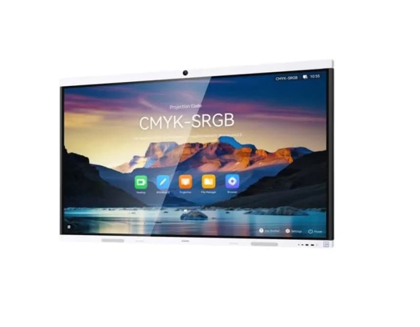 Display interactiv HUAWEI IdeaHub B3, 65", UHD, 350nit, IPS, contrast 1200:1, haze 3-8%, Harmony OS 2.1.0 (cea mai recenta), CPU A73*8, 8GB RAM, 64GB storage, Mali G52 MP6, web browser, adnotare pe orice sursa, WiFi 6, BT available, NFC supported, 2xHDMI, 1xUSB-C, 3xUSB-A3.0 (2 fata, 1 spate) — miniatură