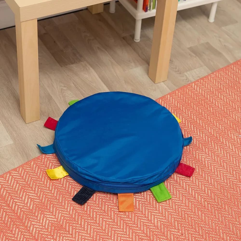 Pernă portabilă senzorială cu etichete tactile – 40cm x 5cm — miniatură