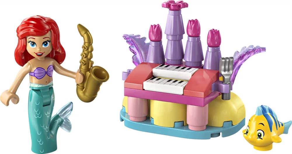 DISTRACTIE MUZICALA CU FLOUNDER DE ZIUA DE NASTERE A LUI ARIEL LEGO30720 — miniatură