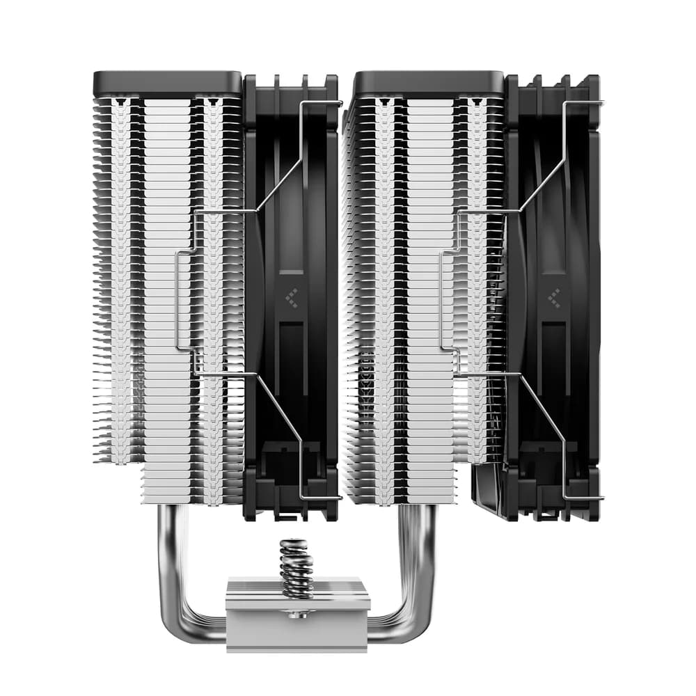 COOLER DeepCool "AG620 G2" skt. Intel si AMD, racire cu aer, vent. 2 x 120mm, 500 - 2000/500 - 2200 RPM, 6 heatpipes, inaltime 159mm,"R-AG620-BKNPMG2-G" — miniatură