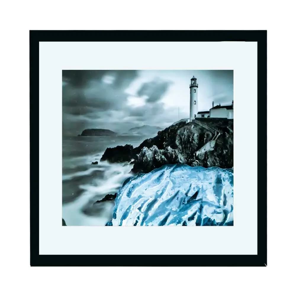 Tablou plastic + sticla, 33x33 cm — miniatură