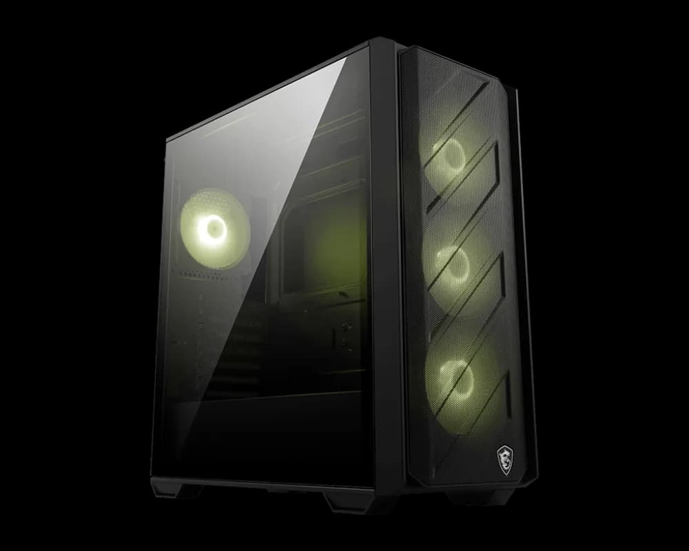 Carcasa MSI MAG FORGE 140A B65, Mid-Tower, ATX, sursa 650W inclusa, Negru "MAG FORGE 140A B65"