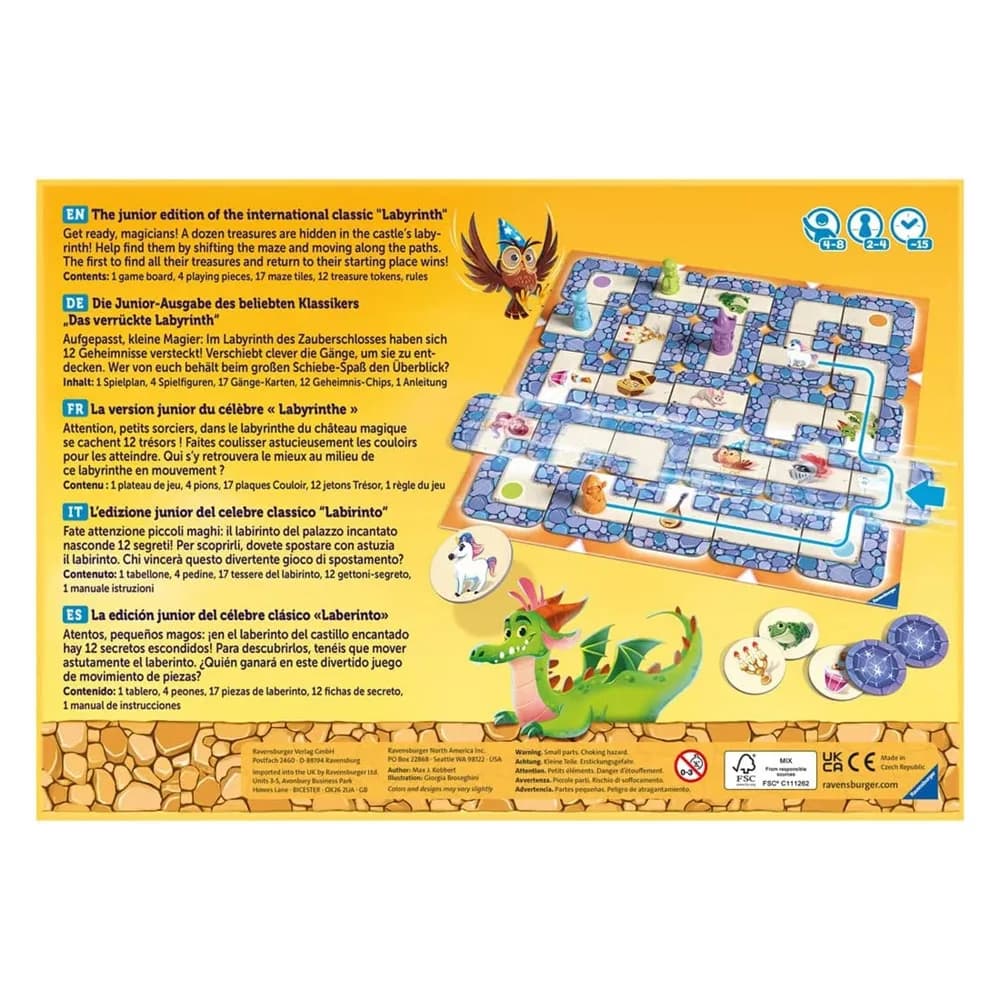 Labyrinth Junior 4+ Ani - Ravensburger — miniatură