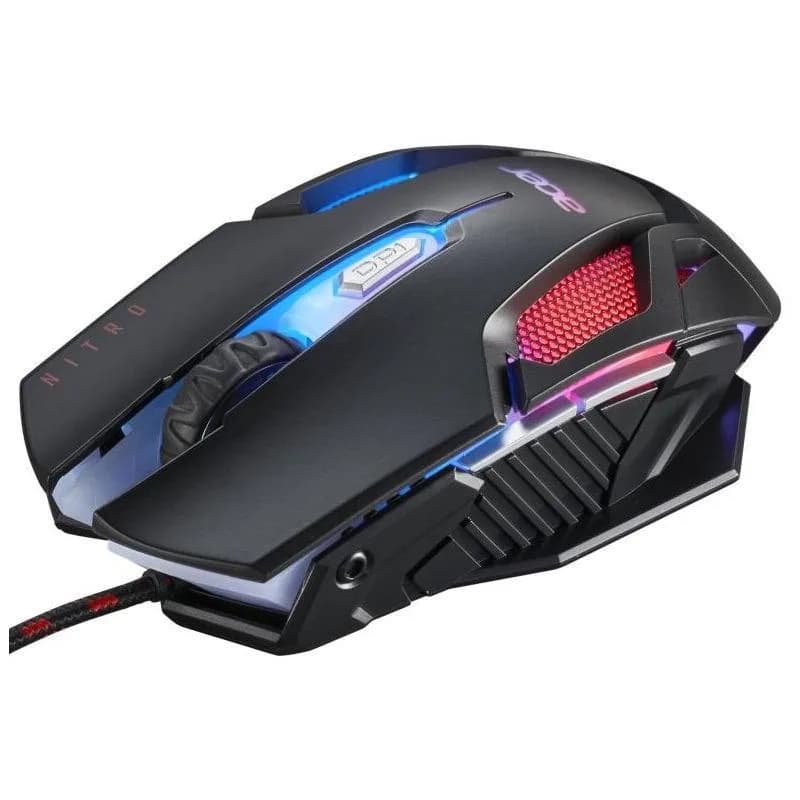 Mouse Gaming Acer Nitro NMW200 II Black "GP.MCE11.039" — miniatură