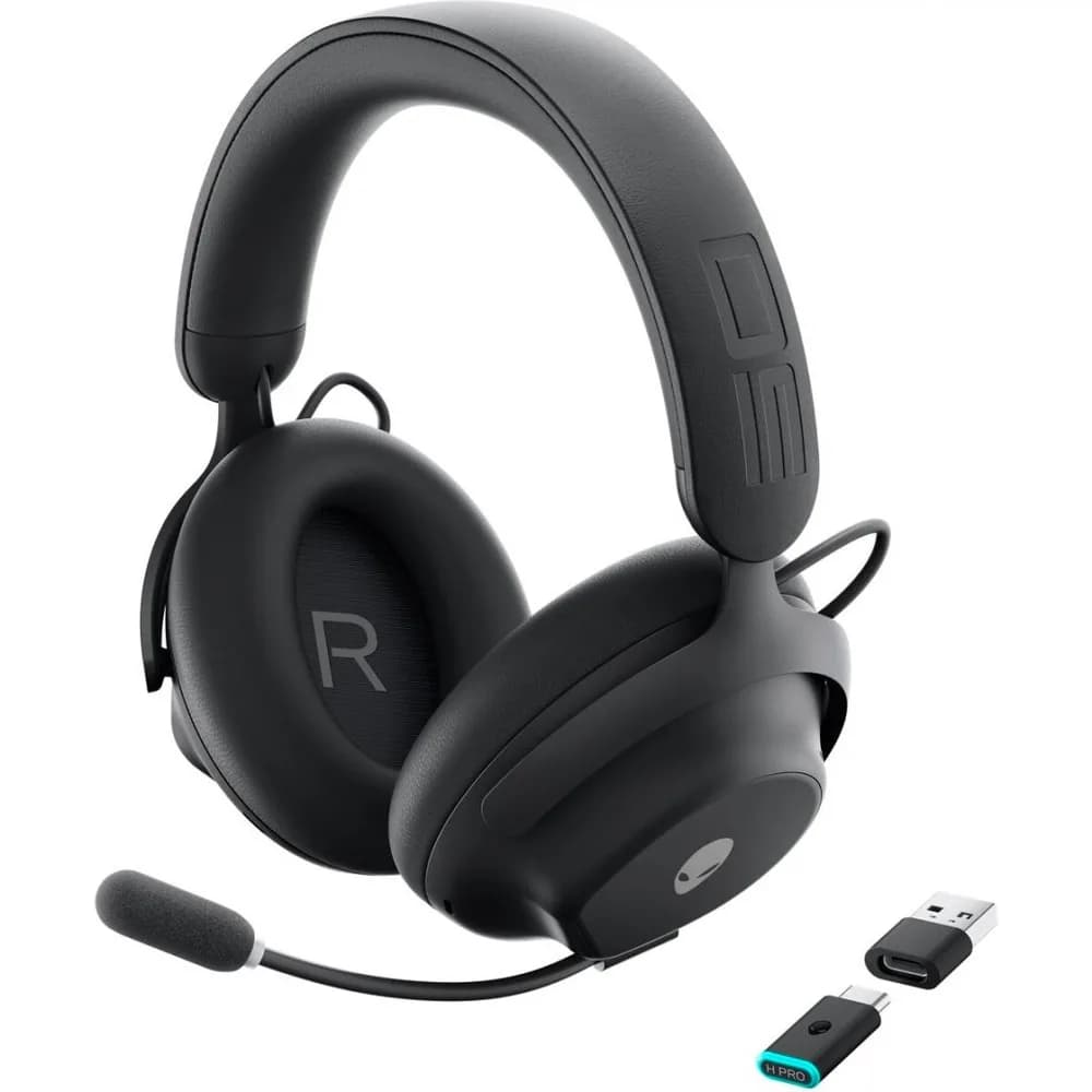 Casti Gaming Head-band Alienware PRO-HS-G-DEAM, Wireless/Wired, noise-canceling — miniatură