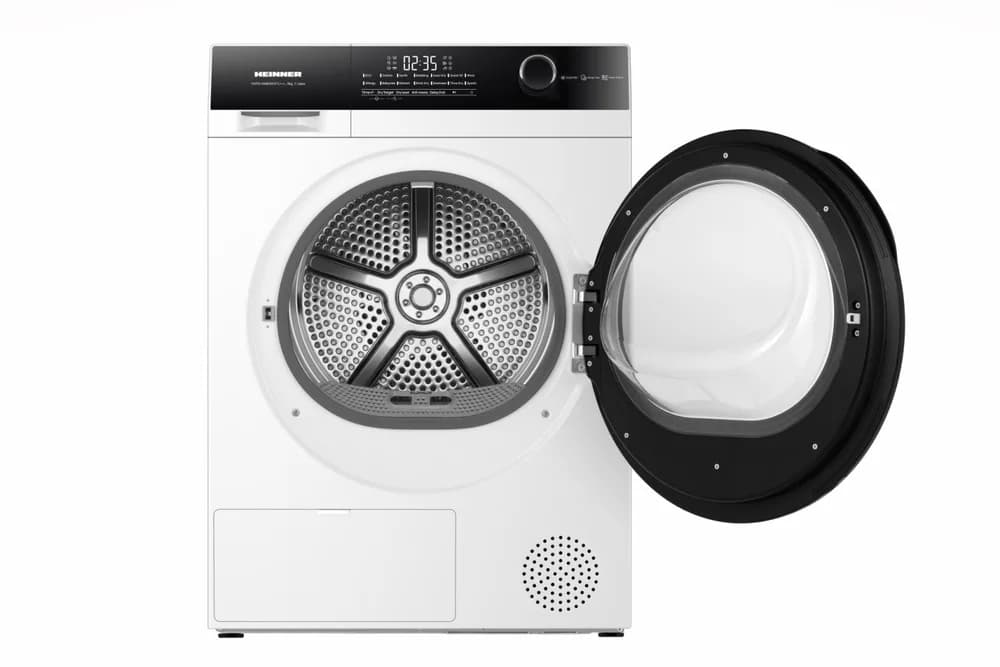 Uscator de rufe HEINNER HHPD-HMK90IVFC+++, 9 kg, Inverter, Clasa: C, Alb — miniatură