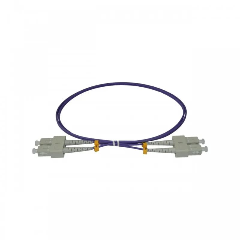 Patchcord FO SC/PC-SC/PC, MM OM4 50/125, manta LSZH 2.0mm, duplex 2m, "SC-SC-MM4/DX-2"