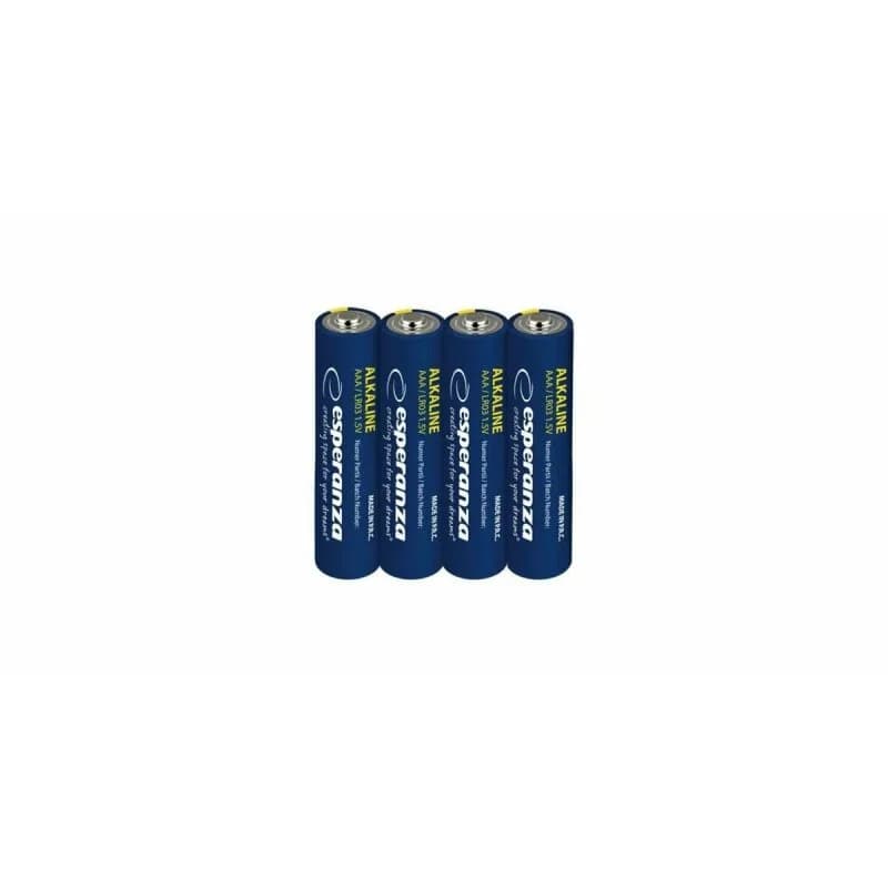 Baterii Alcaline Esperanza EZB117 AAA 4 buc Folie "EZB117"