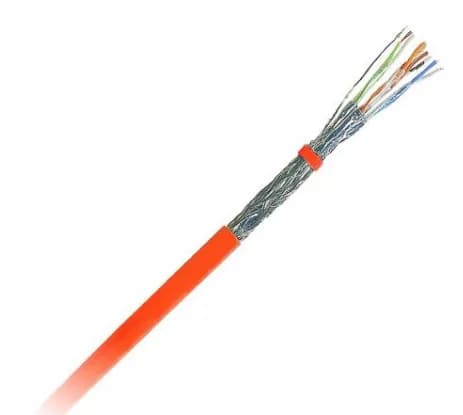 ROLA CABLU UTP NEXANS, Cat6, 500 m, Cupru, solid, AWG24, portocaliu, "N100.624-OD"