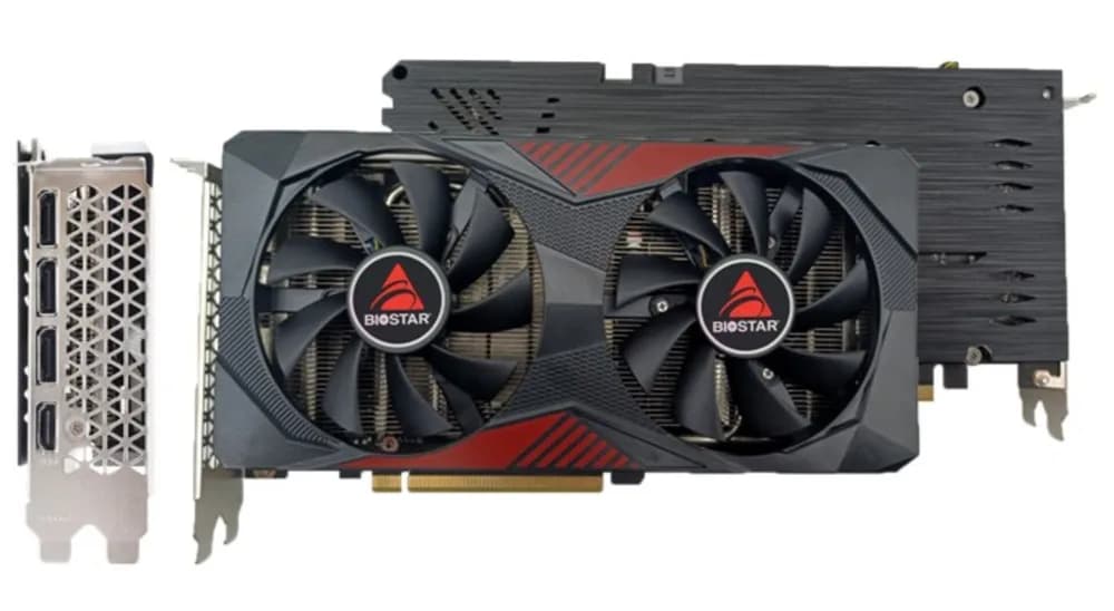 Placa video Biostar "GeForce RTX 3060-12GB", 12GB GDDR6, 192bit, PCI Express 4.0 x16, 3 x DisplayPort 1.4a, HDMI 2.1, racire activa 2 x fan, "VN3606RML9" — miniatură