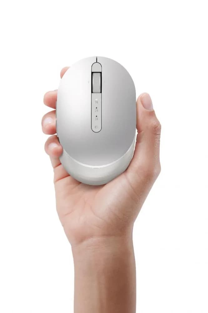 Mouse Wireless Dell MS7421W, 1600 dpi, Argintiu — miniatură