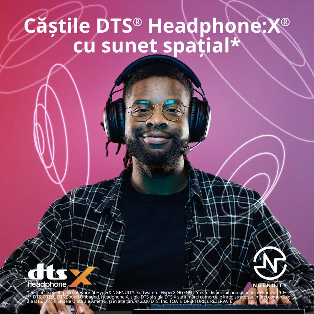 Casti HP HyperX Cloud III S WS,&nbsp;negru "A59YZAA" — miniatură