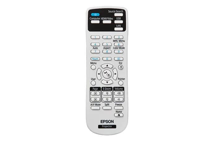 Telecomanda pentru videoproiectoarele Epson EB-S05/X05/X400/W05/U05/S41/W41/U42/980W