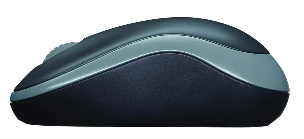 MOUSE LOGITECH, "M185", PC sau NB, wireless, 2.4GHz, optic, 1000 dpi, butoane/scroll 3/1, gri, "910-002235" — miniatură
