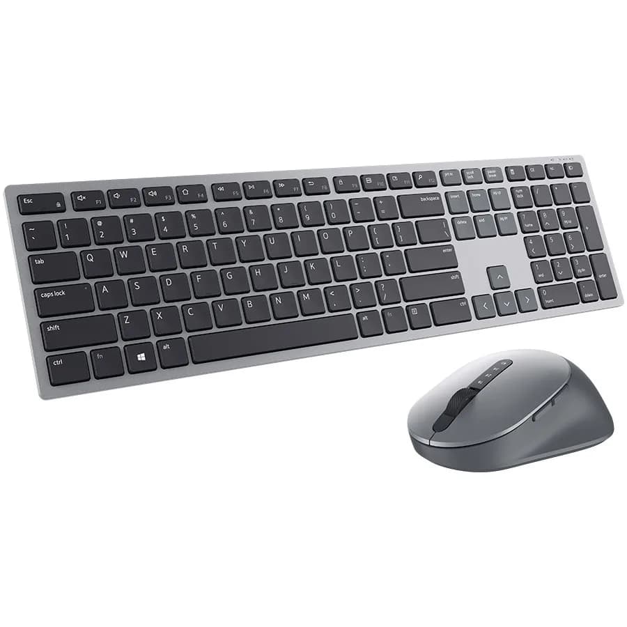 Dell Premier Multi-Device Wireless Keyboard and Mouse - KM7321W - US International (QWERTY), "580-AJQJ-05"