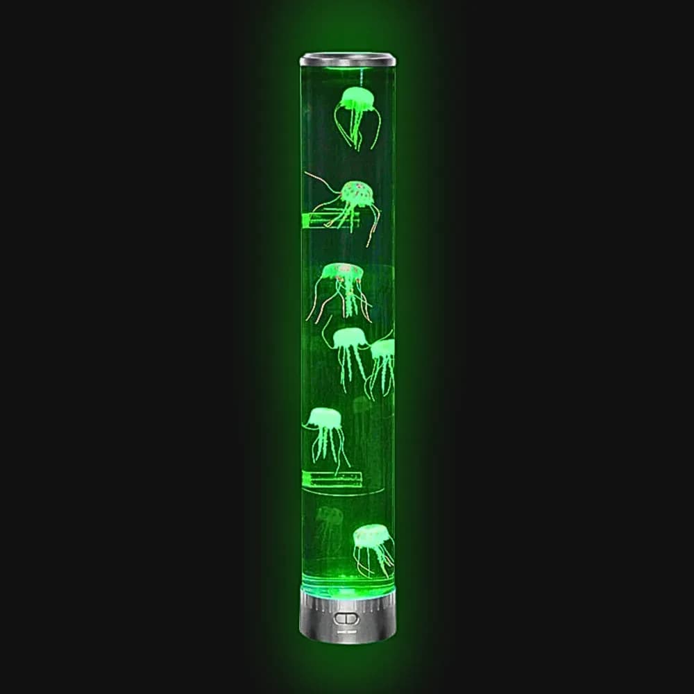 Lampă de masă senzorială LED acvariu cu meduze – 70cm — miniatură