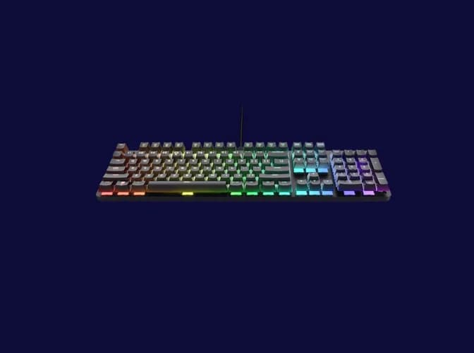 Tastatura Mecanica Gaming Trust GXT 871 Zora, USB, Negru — miniatură