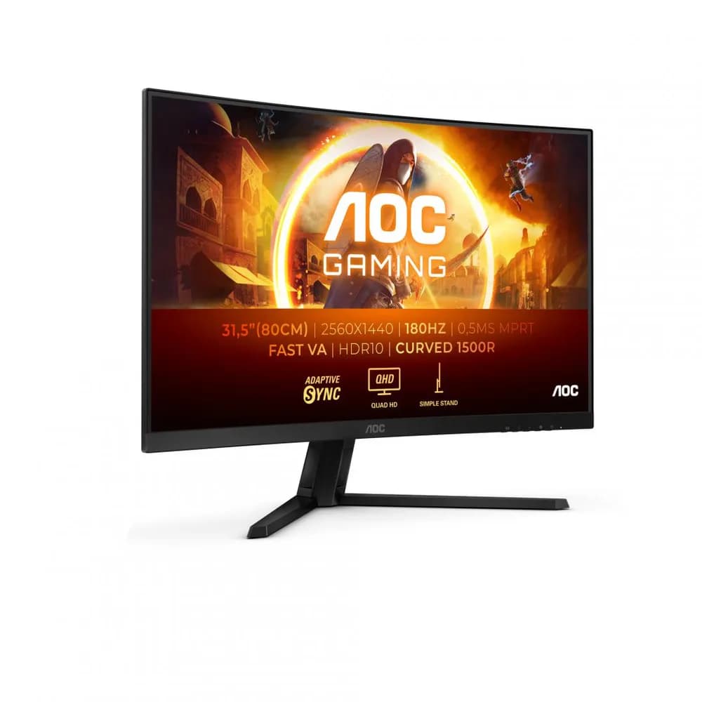 Monitor Gaming AOC CQ32G4VE, 31.5", 2560 x 1440 pixeli, Black Grey — miniatură
