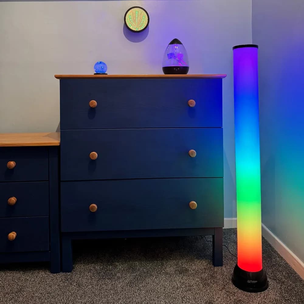 Lampă de podea cu schimbare de culoare 100 cm — miniatură