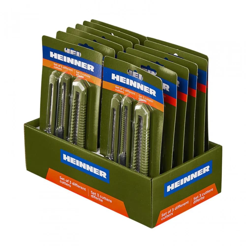 HEINNER SET 3 CUTTERE — miniatură