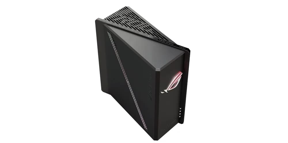Router Gaming Asus RogStrix GS-BE18000,2.0GHz CPUTri-band18000MbpsWiFi7,256MB Flash andDDR4 2GB RAM "GS-BE18000" — miniatură