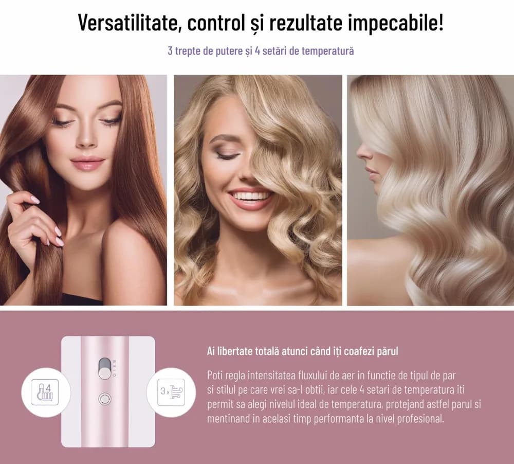 USCATOR DE PAR PROFESIONAL HEINNER HHD-H16BLDC-GY — miniatură