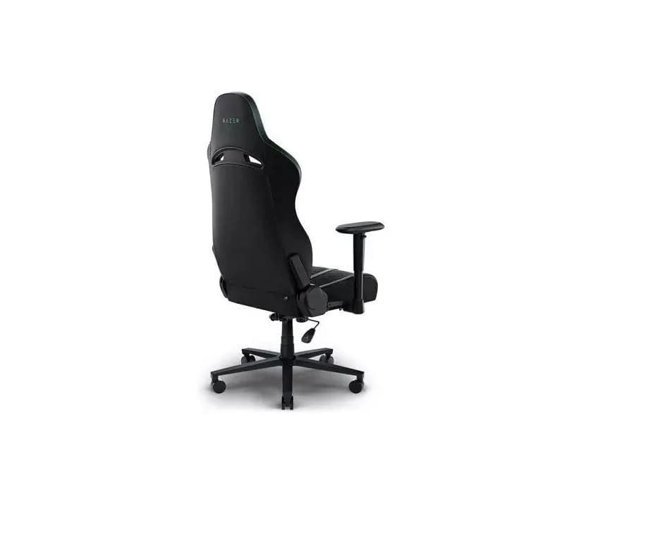 Scaun Razer Enki, manevrare automata, material piele ecologica, greutate maxima suportata 136 kg, negru — miniatură