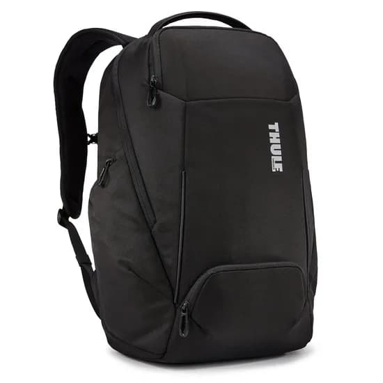 RUCSAC THULE pt. notebook de max. 15.6 inch, 26 l, 1 compartiment, buzunar frontal x 3 | buzunar lateral x 2, waterproof, poliester, negru, Accent 3205384 — miniatură