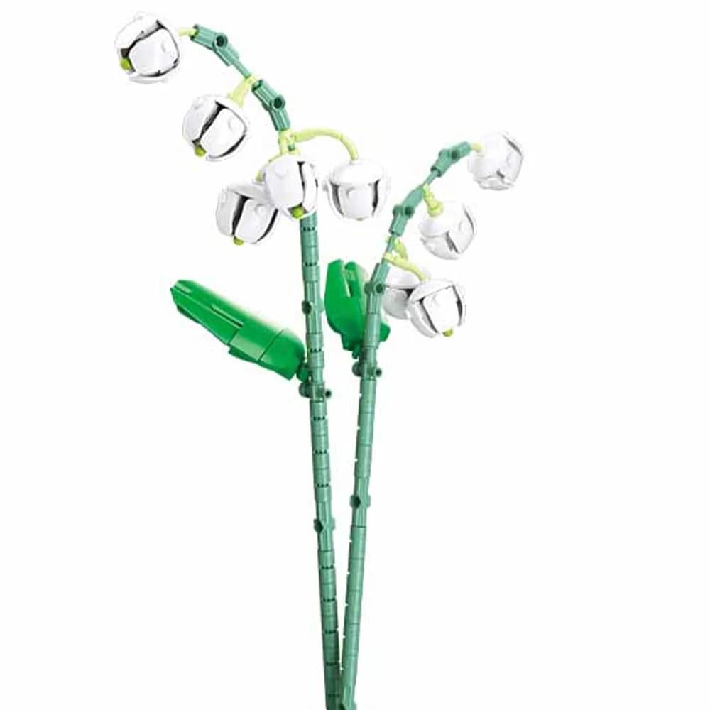 Set de Constructie Flowers, 253 piese, Lacramioara - Sluban — miniatură