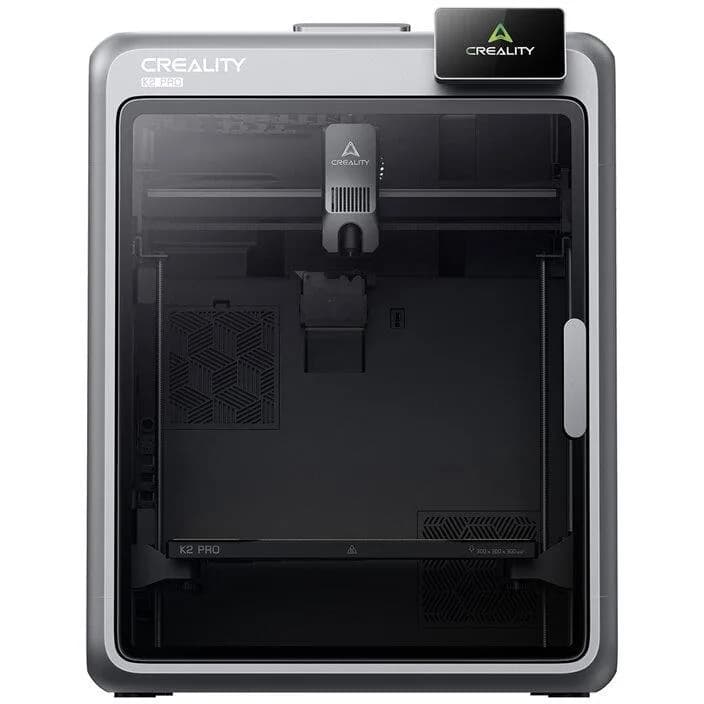 CREALITY K2 PRO FDM 3D PRINTER, Tehnologie: FDM, volum printare: 300 x 300 x 300mm, Dimensiuni produs: 445 × 477 × 573 mm, 23.7kg, Viteza printare: 600 mm/s, Accelerare: 20.000 mm/s, Temperatura duza max: 300 ° C, Motoare Step-Servo, Temperatura max platforma printare: 110 °C, Temperatura max — miniatură
