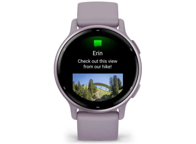 Ceas Garmin vivoactive 5 Orchid/Orchid M "010-02862-13" — miniatură
