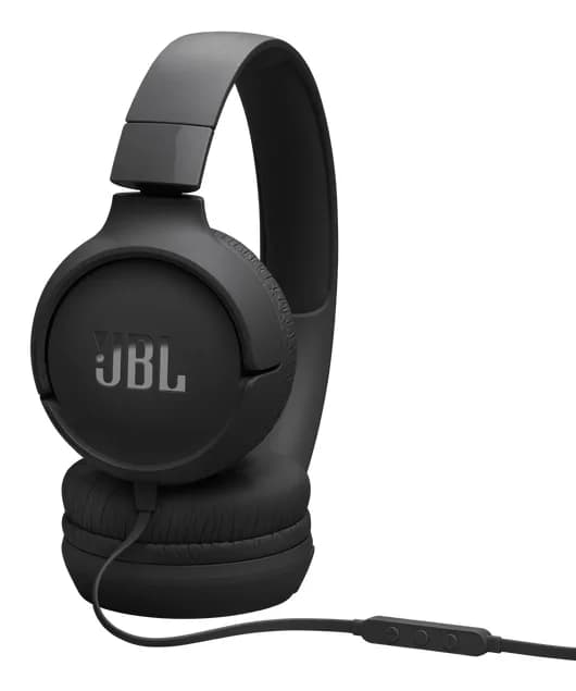 Casti cu Fir Tune 520C Pliabile USB-C Negru "JBLT520CBLK" — miniatură