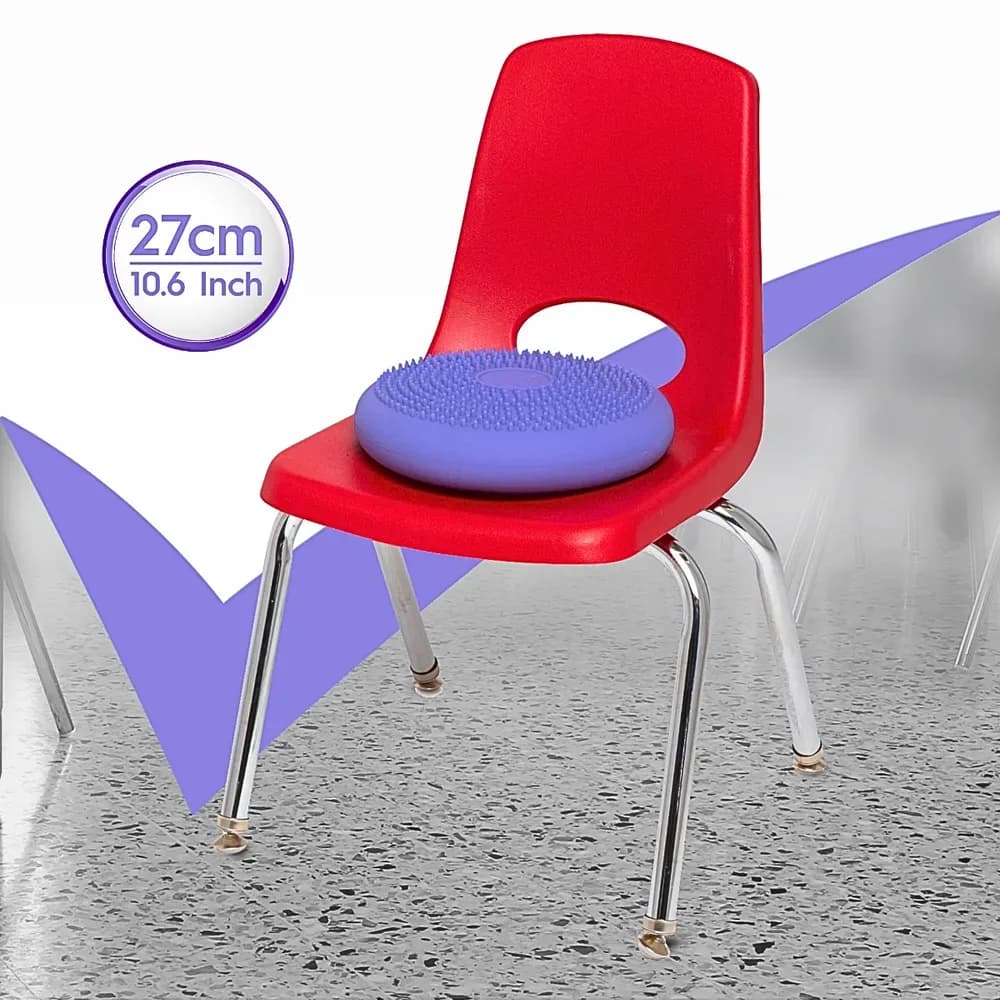 Pernă Senzorială Wiggle Seat Mică Mov 27 cm — miniatură