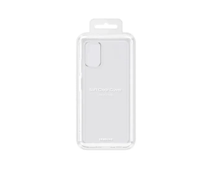 HUSA Smartphone Samsung, pt Galaxy A03s, tip back cover (protectie spate), TPU, ultrasubtire, transparent, "EF-QA038TTEGEU" — miniatură