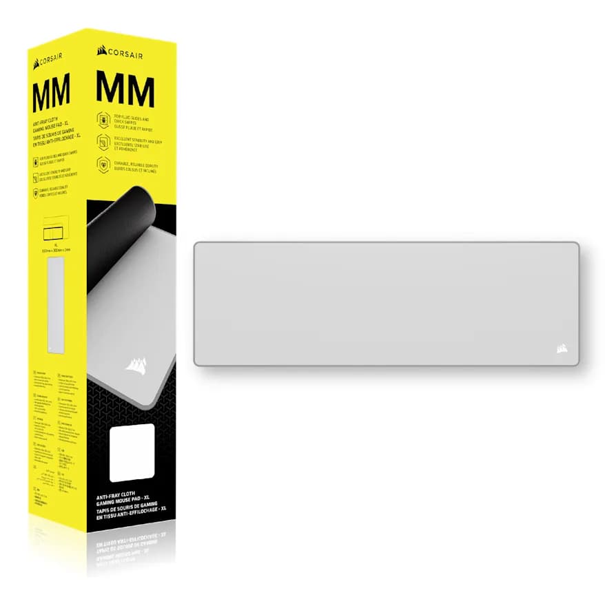 Mousepad Gaming CORSAIR MM XL, 280 x 210 mm, Gri — miniatură