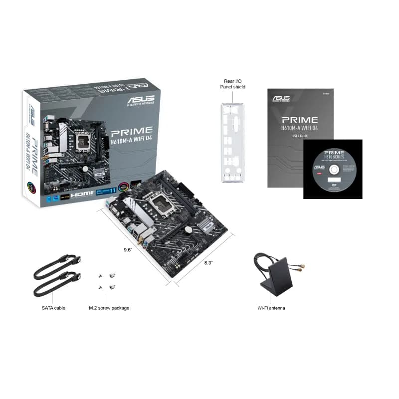 Placa de baza Asus PRIME H610M-A WIFI D4"PRIME H610M-A WIFI D4" — miniatură