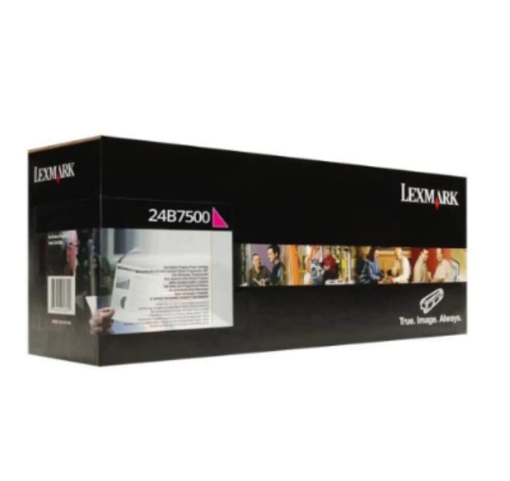 Toner LEXMARK 24B7500, Magenta