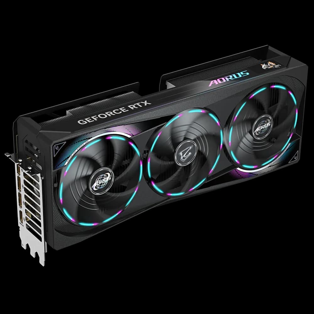 GIGABYTE AORUS GeForce RTX 5070 Ti MASTER 16G, GDDR7, 256 bit, Negru "N507TAORUS M-16GD" — miniatură