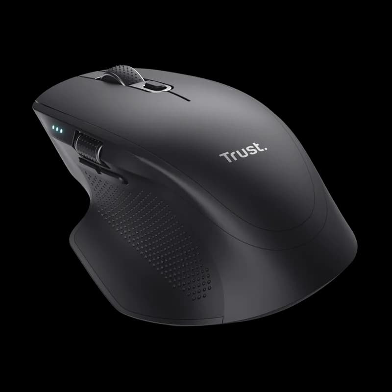Mouse Wireless Trust Ozaa+, 3200 dpi, Negru — miniatură
