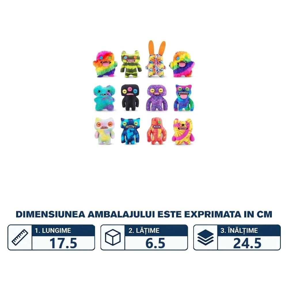 Jucarie de plus Fuggler, 23 cm, Ciudateii din laborator - BLACKFIRE — miniatură