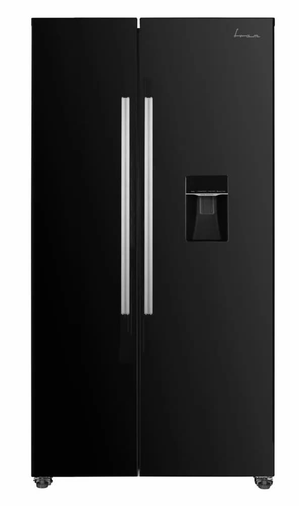 Side by Side FRAM FSBS-HM440NFBKWDE++, No Frost, 439 L, Clasa E, Dozator apa, Negru