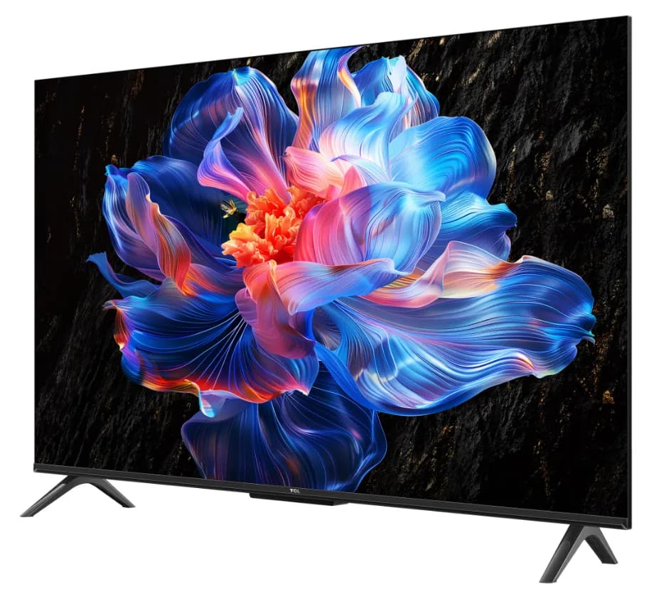 Televizor TCL LED 43P6K, 108 cm, Smart Google TV, 4K, Clasa F — miniatură