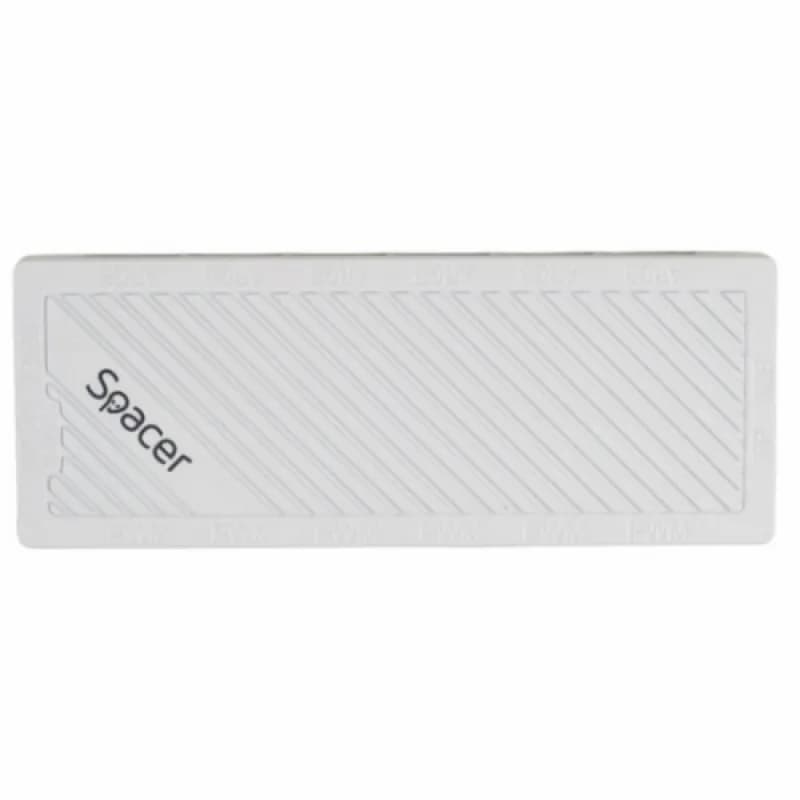 FAN HUB SPACER pt. maxim 6 ventilatoare ARGB, telecomanda pt. setat iluminarea RGB, sincronizare cu MB, alimentare 4-pin/ culori 3-pin, magnetic, white