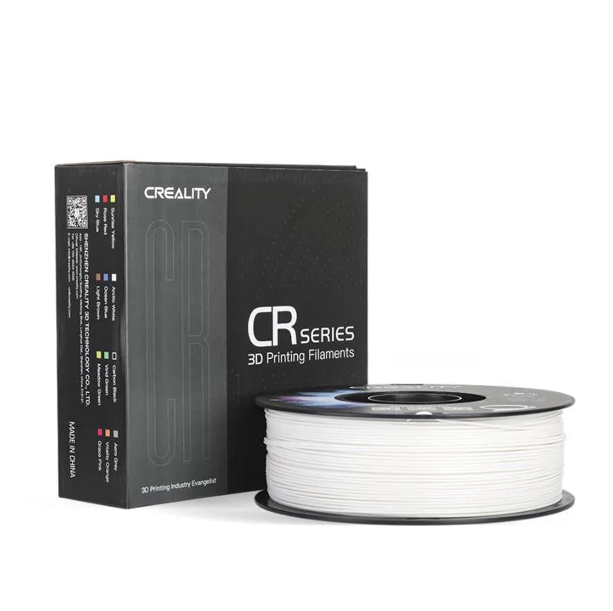 CREALITY CR-ABS 3D Printer Filament, white,temperatura printare: 220-260, Diametru Filament: 1.75mm, rezistenta la tractiune: 43MPa,diametru suport filament: 200mm, NON-Toxic, Utilizare: pana la 6 luni de la deschiderea ambalajului. — miniatură