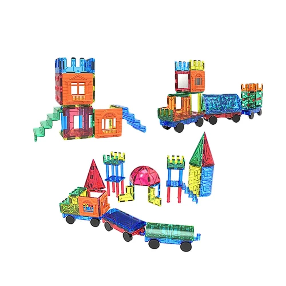 Jucărie de Construcție Magnetică Imags – Set 100 piese — miniatură