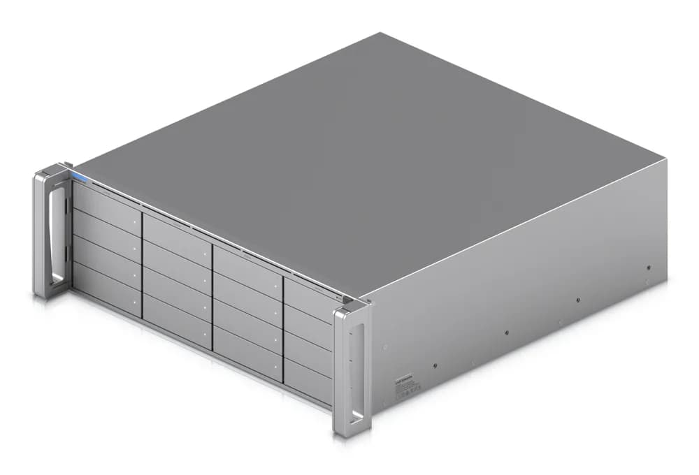 Ubiquiti 3U NVR with (16) 2.5/3.5" drive bays, supporting up to (70) 4K cameras or (210) Full HD cameras "ENVR-EU" — miniatură